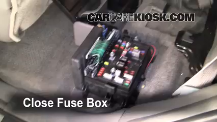 Interior Fuse Box Location: 2002-2009 Chevrolet Trailblazer - 2005